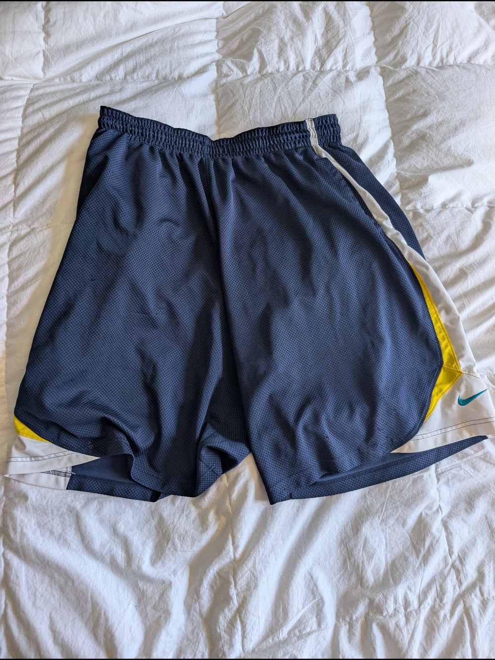 Navy Nike Athletic Shorts with Pockets